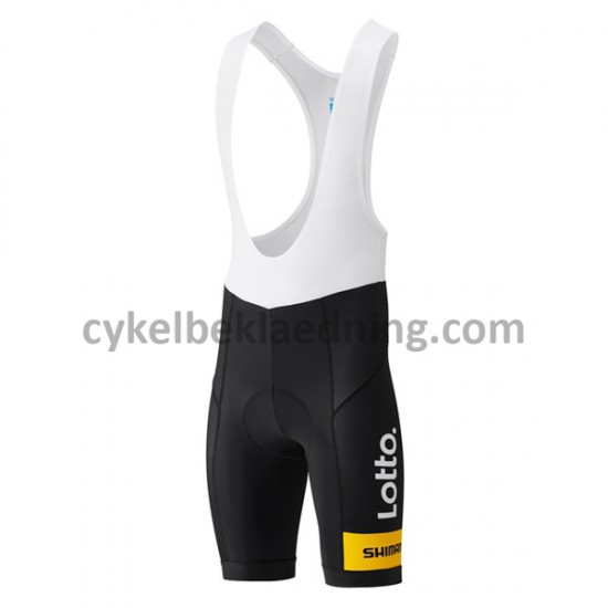 BIB Cykelbukser Korte 2018 LottoNL Jumbo M001