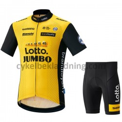 Cykeltøj Sæt Korte 2018 LottoNL-Jumbo M001