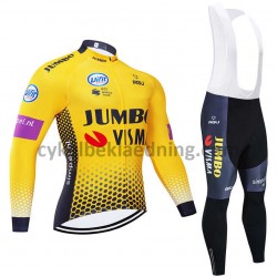 Bib Cykeltøj Sæt Lange 2019 Team Jumbo-Visma M001