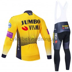 Bib Cykeltøj Sæt Lange 2019 Team Jumbo-Visma M001