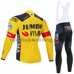 Bib Cykeltøj Sæt Lange 2020 Team Jumbo-Visma M001