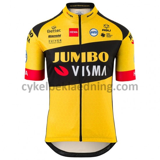 Bib Cykeltøj Sæt Korte 2020 Team Jumbo-Visma M001