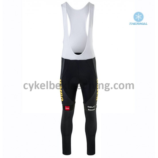 Bib Cykeltøj Sæt Vinter 2020 Team Jumbo-Visma M001