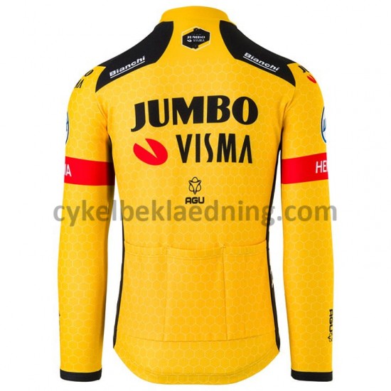 Cykeltrøje Langærmet 2020 Team Jumbo-Visma M001