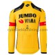 Cykeltrøje Langærmet 2020 Team Jumbo-Visma M001