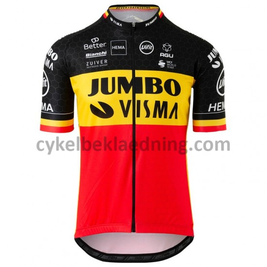 Cykeltrøje Kortærmet 2020 Team Jumbo-Visma M002