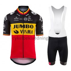 Bib Cykeltøj Sæt Korte 2021 Team Jumbo-Visma M001