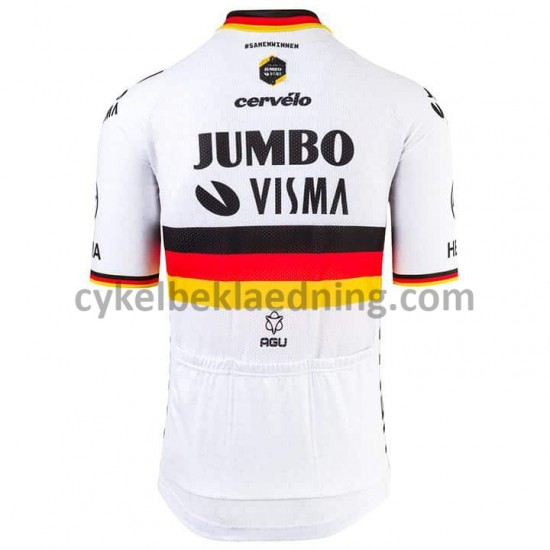 Bib Cykeltøj Sæt Korte 2021 Team Jumbo-Visma M003