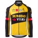 Cykeltrøje Langærmet 2021 Team Jumbo-Visma M005