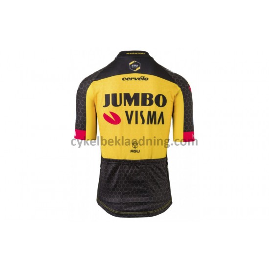 Cykeltrøje Kortærmet 2021 Team Jumbo-Visma M005