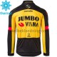 Cykeltrøje Vinter 2021 Team Jumbo-Visma M005