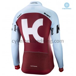 Cykeltrøje Vinter 2018 Team Katusha Alpecin M001