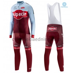 Bib Cykeltøj Sæt Vinter 2018 Team Katusha-Alpecin M001