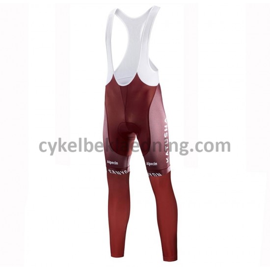 Bib Cykeltøj Sæt Lange 2019 Team Katusha Alpecin M001