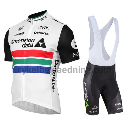 Bib Cykeltøj Sæt Korte 2017 Dimension Data M002