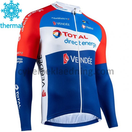 Cykeltrøje Vinter 2020 Total Direct Energie M001