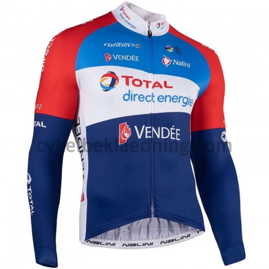 Cykeltrøje Langærmet 2021 Team TotalEnergies M001