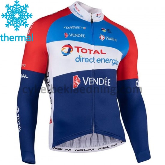 Cykeltrøje Vinter 2021 Team TotalEnergies M001
