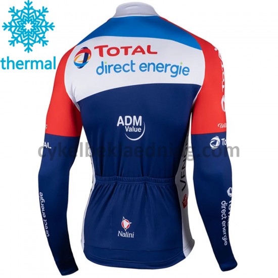 Cykeltrøje Vinter 2021 Team TotalEnergies M001