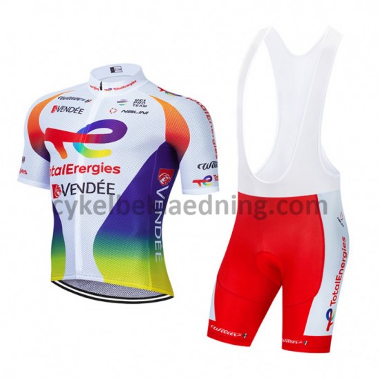 Bib Cykeltøj Sæt Korte 2021 Team TotalEnergies M003