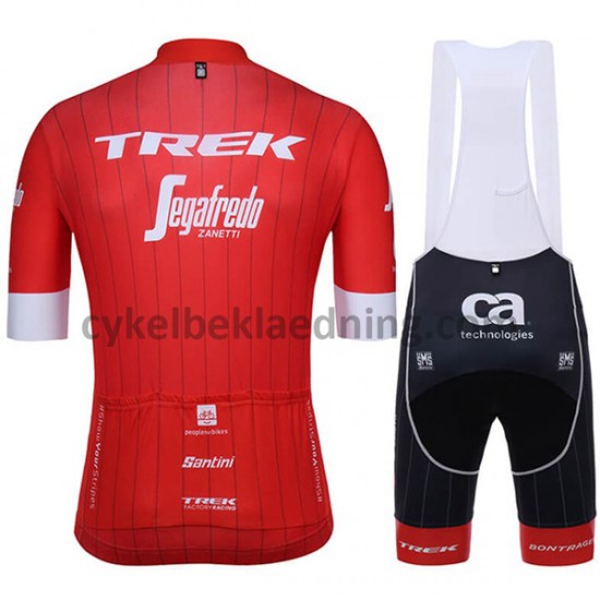 Bib Cykeltøj Sæt Korte 2018 Trek-Segafredo M001