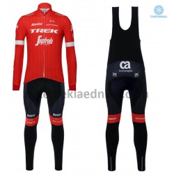 Bib Cykeltøj Sæt Vinter 2018 Trek-Segafredo M001