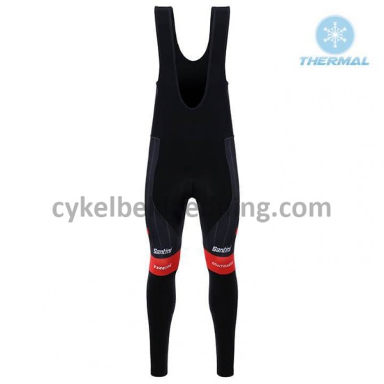 Bib Cykeltøj Sæt Vinter 2018 Trek-Segafredo M002