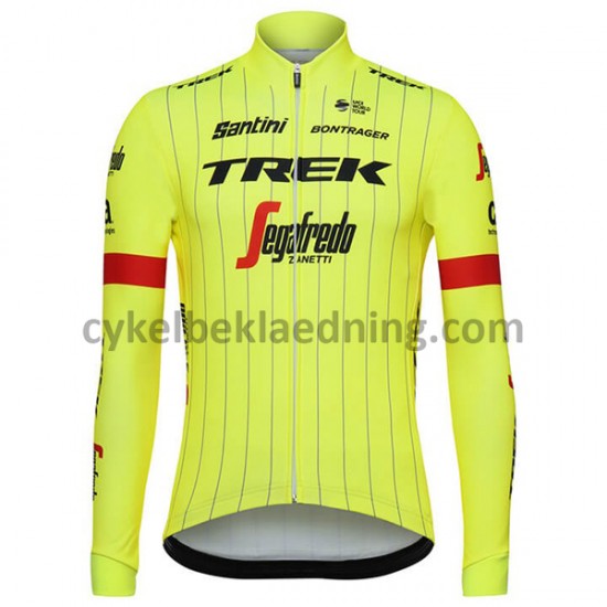 Cykeltrøje Langærmet 2018 Trek-Segafredo M002