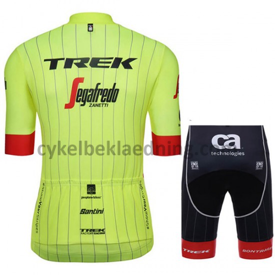 Cykeltøj Sæt Korte 2018 Trek-Segafredo M002