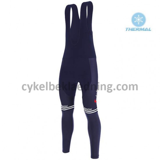 Bib Cykeltøj Sæt Vinter 2020 Trek Segafredo M001