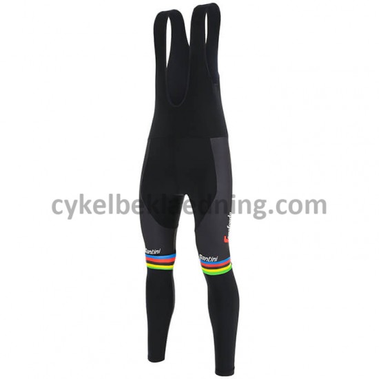 Bib Lange Cykelbukser 2020 Trek-Segafredo UCI World Champion M001