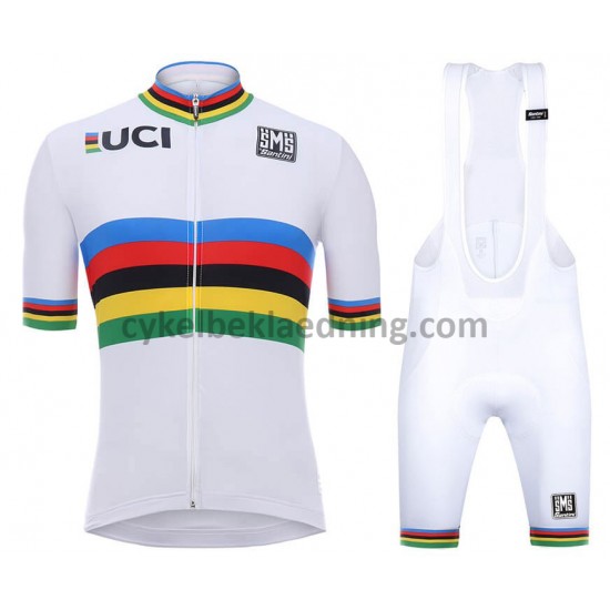 Bib Cykeltøj Sæt Korte 2018 UCI World Champion M001