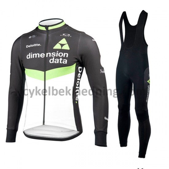 Bib Cykeltøj Sæt Lange 2017 Dimension Data Dame M001