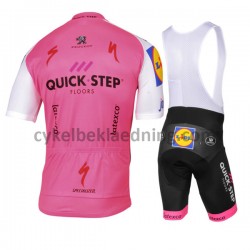 Bib Cykeltøj Sæt Korte 2017 Quick-Step Floors Dame M004