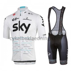 Bib Cykeltøj Sæt Korte 2017 Team Sky Dame M003