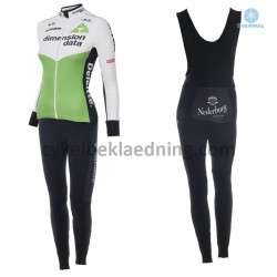 Bib Cykeltøj Sæt Vinter 2018 Dimension Data Dame M001