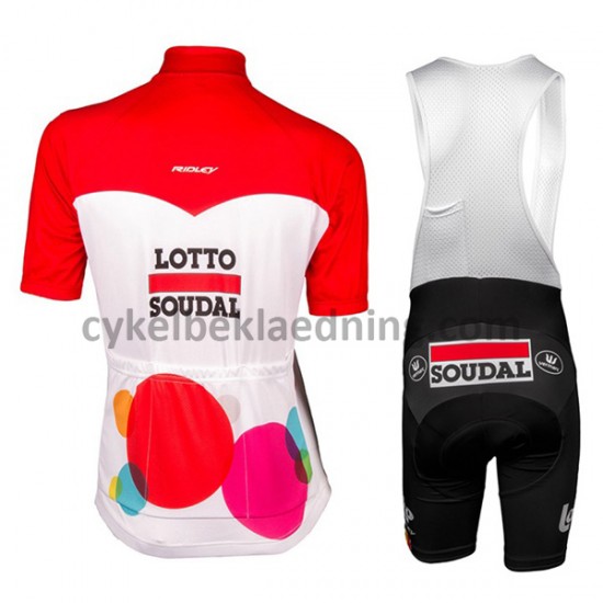 Bib Cykeltøj Sæt Korte 2018 Lotto Soudal Dame M001