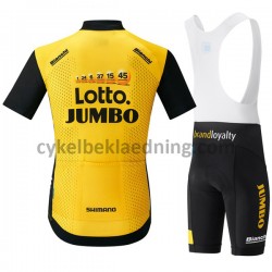 Bib Cykeltøj Sæt Korte 2018 LottoNL-Jumbo Dame M001