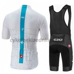 Bib Cykeltøj Sæt Korte 2018 Team Sky Dame M001