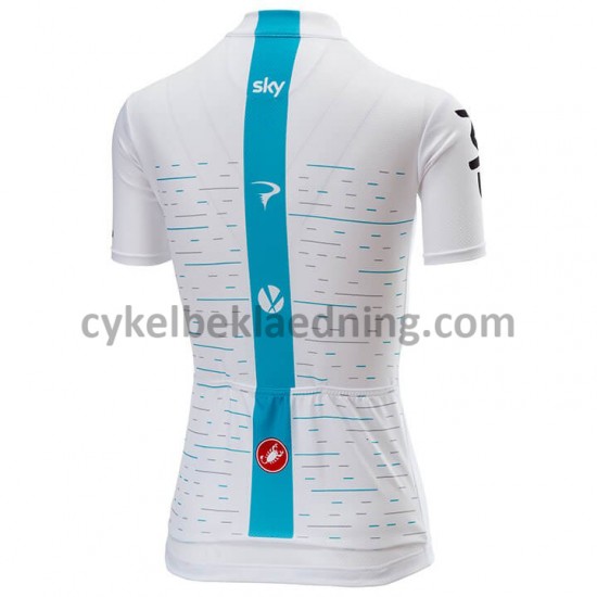 Cykeltrøje Kortærmet 2018 Team Sky Dame M001