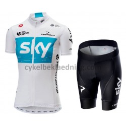 Cykeltøj Sæt Korte 2018 Team Sky Dame M001