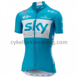 Cykeltrøje Kortærmet 2018 Team Sky Dame M002