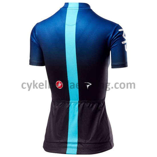 Cykeltrøje Kortærmet 2019 Team Sky Dame M001