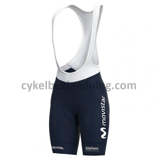 Bib Cykeltøj Sæt Korte 2021 Movistar Team Dame M001