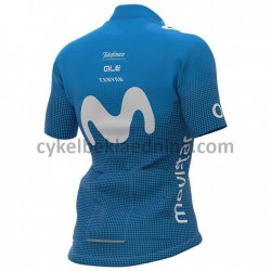Cykeltrøje Kortærmet 2021 Movistar Team Dame M001