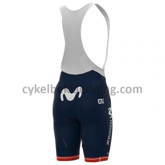 Bib Cykeltøj Sæt Korte 2021 Movistar Team Dame M002