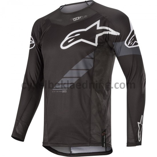 Cykeltrøje Langærmet 2020 Alpinestars Techstar Graphite M001