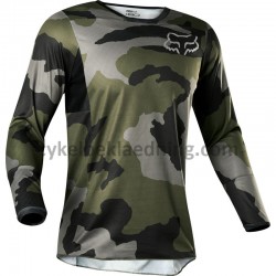 Cykeltrøje Langærmet 2020 Fox Racing 180 Przm Camo SE M001