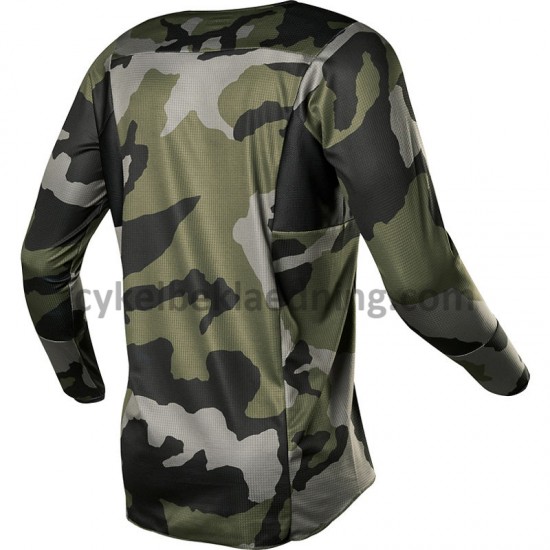 Cykeltrøje Langærmet 2020 Fox Racing 180 Przm Camo SE M001
